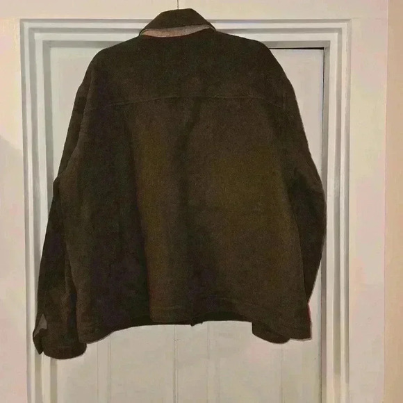 Brooks Brothers Mens Wool Button Down Collared Long Sleeve Jacket Brown Size XL - Picture 7 of 13